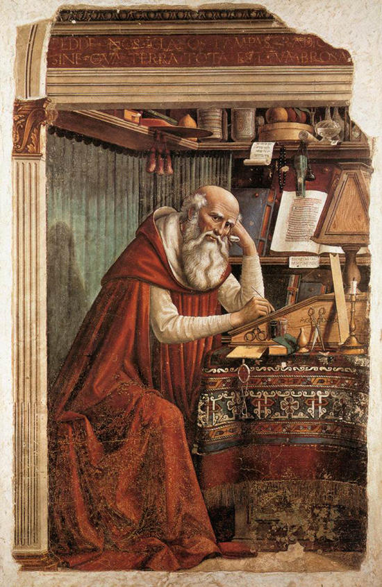 St. Jerome, Domenico Ghirlandaio