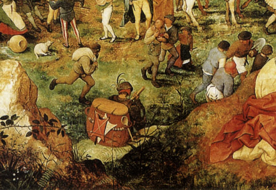 Procession to Calvary, Pieter Breugel the Elder