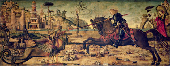Vittore Carpaccio, St. George and the Dragon