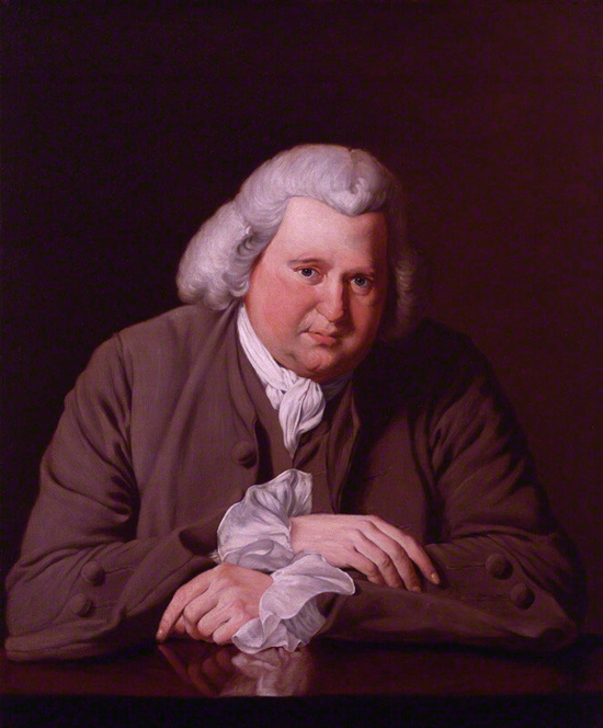 Portrait of Erasmus Darwin, Joseph Wright of Derby