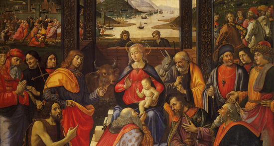 Adoration of the Magi, Ghirlandaio