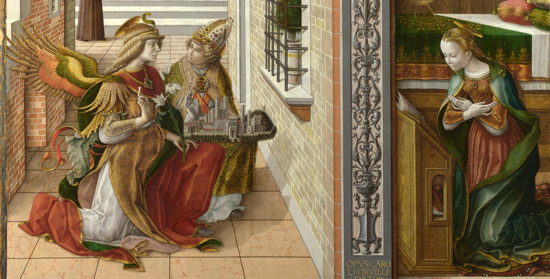 Annunciation, Crivelli