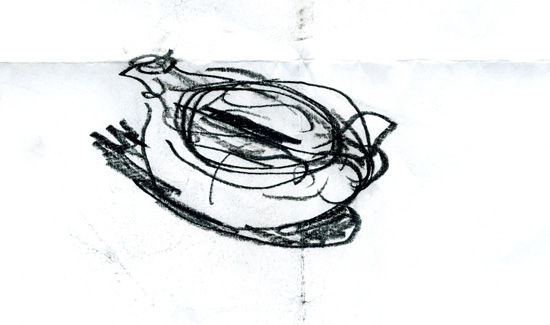 Sketch of an Etruscan Lamp