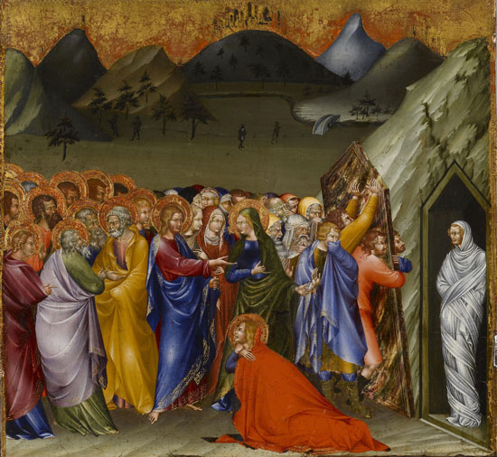 Giovanni di Paolo, Raising of Lazarus
