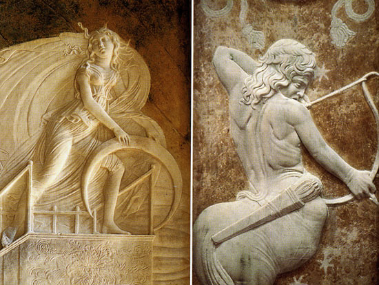 Reliefs from the Tempio Malatestiano, Rimini