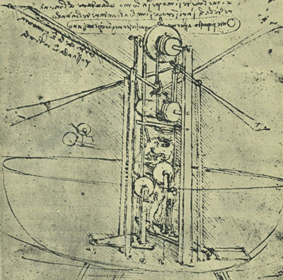 Leonardo da Vinci, contraption