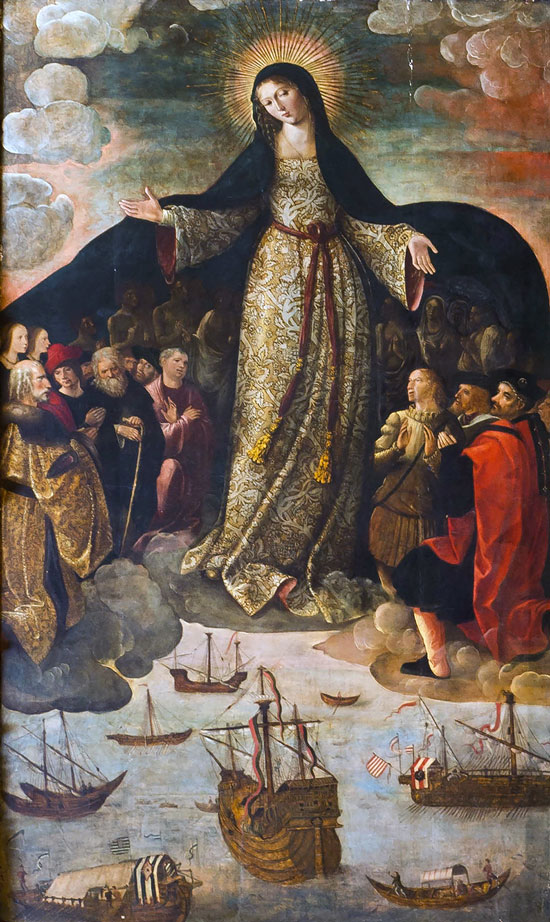 Alejo Fernandez, Madonna of the Navigators