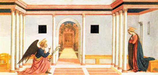 Annunciation, Domenico Veneziano