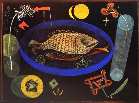 Paul Klee, Um den Fisch