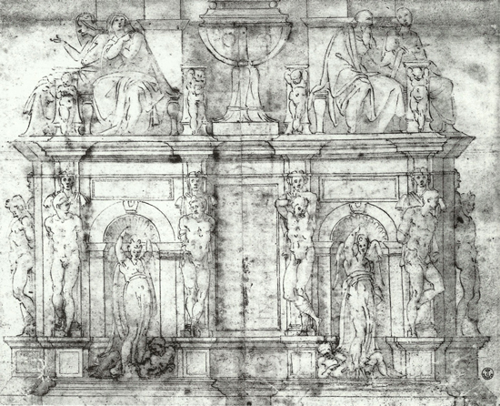 Study for the Tomb of Julius II of 1513
