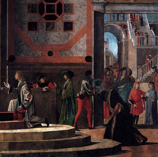 Carpaccio, Departure of the Ambassadors, Scuola di Sant'Orsola