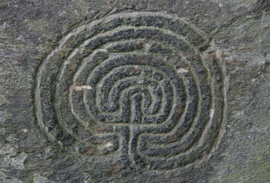 Rocky Valley Labyrinth, Tintagel, Cornwall