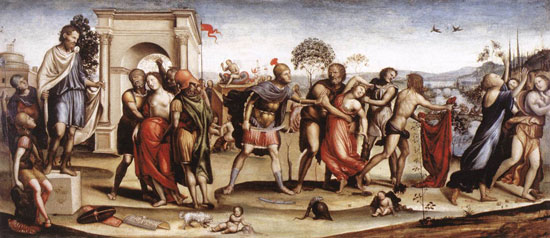 Rape of the Sabine Women, Sodoma
